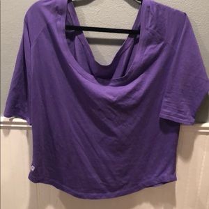 Fabletics open back shirt